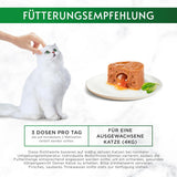 Gourmet Nature's Creations Hjärtasås Mousse Våtmat för katter, rik på kyckling, förpackning om 12 (12 x 85 g)