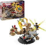 LEGO Marvel Spider-Man vs. Sandman: Showdown Superhjälteleksak med figurer inklusive ödla och elektrorollspel Byggleksak Gåva för actionentusiaster pojkar och flickor 76280 Byggset Besuche den LEGO-Store Singel