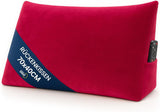 Fjäderkudde, ryggkudde, sammetskudde, bredd 70 cm - läskudde för säng, soffa och soffa, stor soffkudde, väggkudde, soffkudde, läskudde, ryggstödskudde, ljusgrå