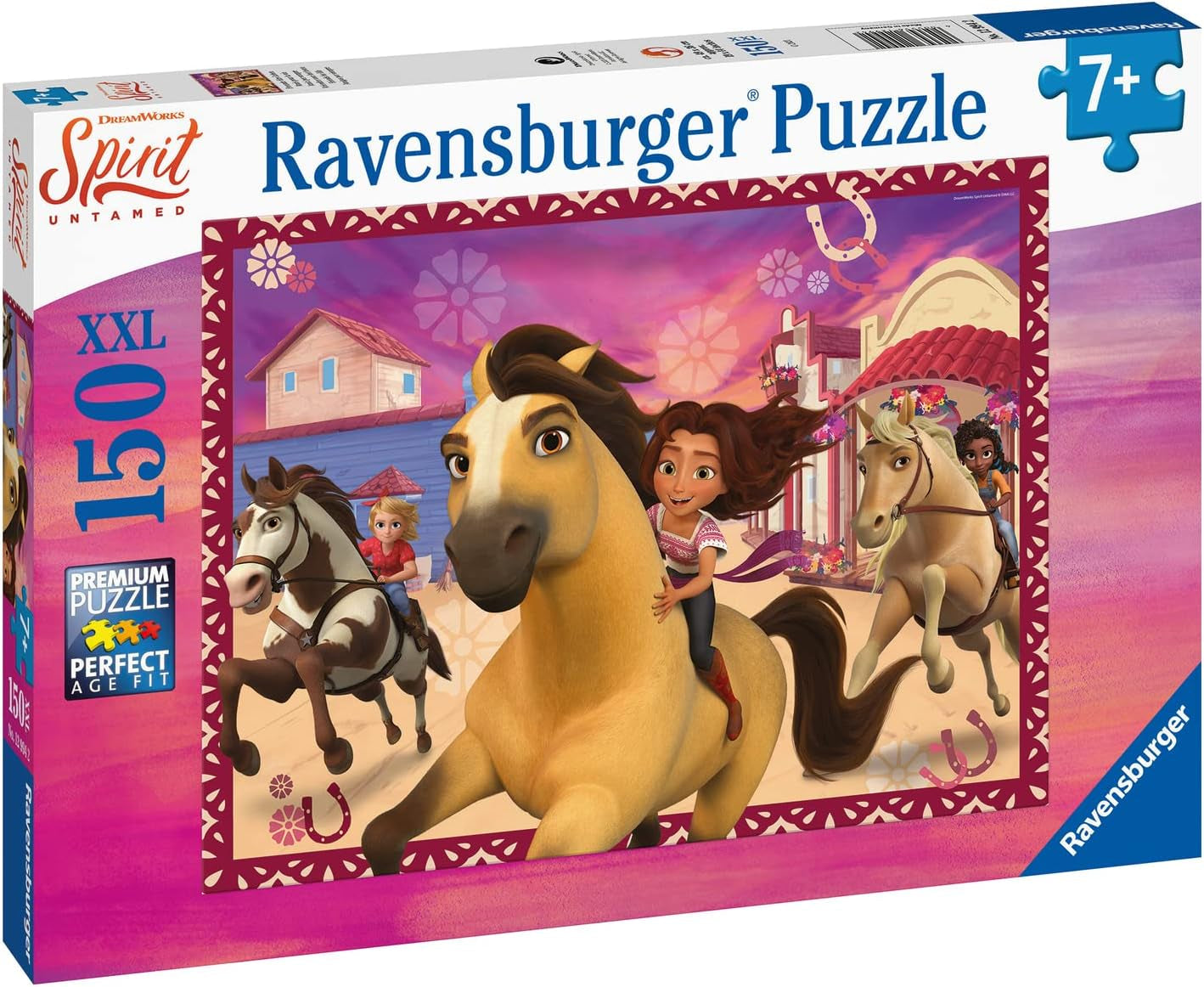 Ravensburger Pussel för barn - 12994 Friends For Life - Dreamworks Spirit Pussel för barn från 7 år, med 150 bitar i Xxl-format Puzzle Naty Shop