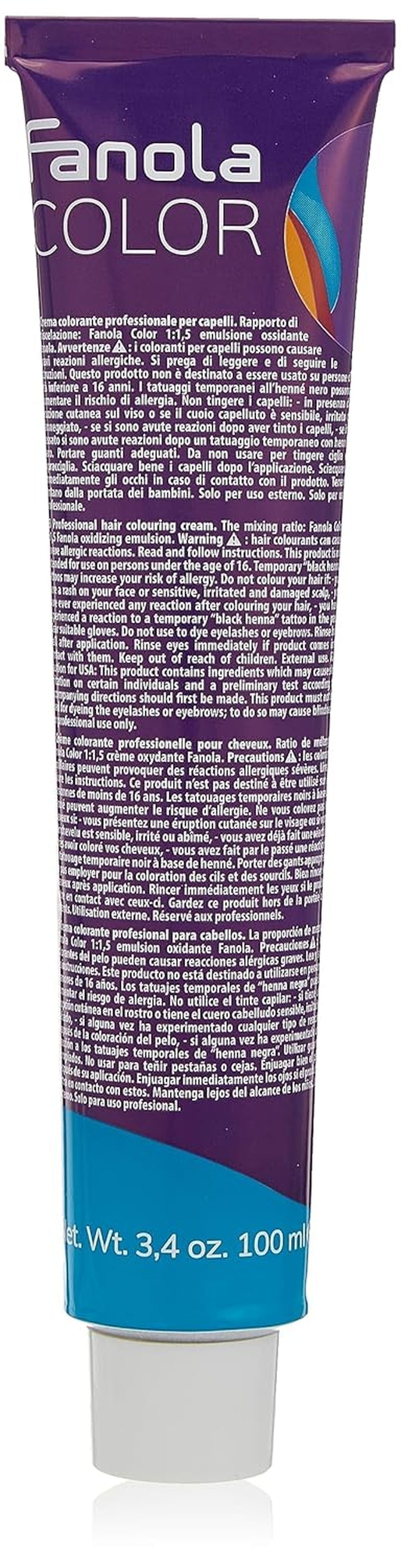 Fanola crema colore Färgkräm 7.0 Blond, 100 ml