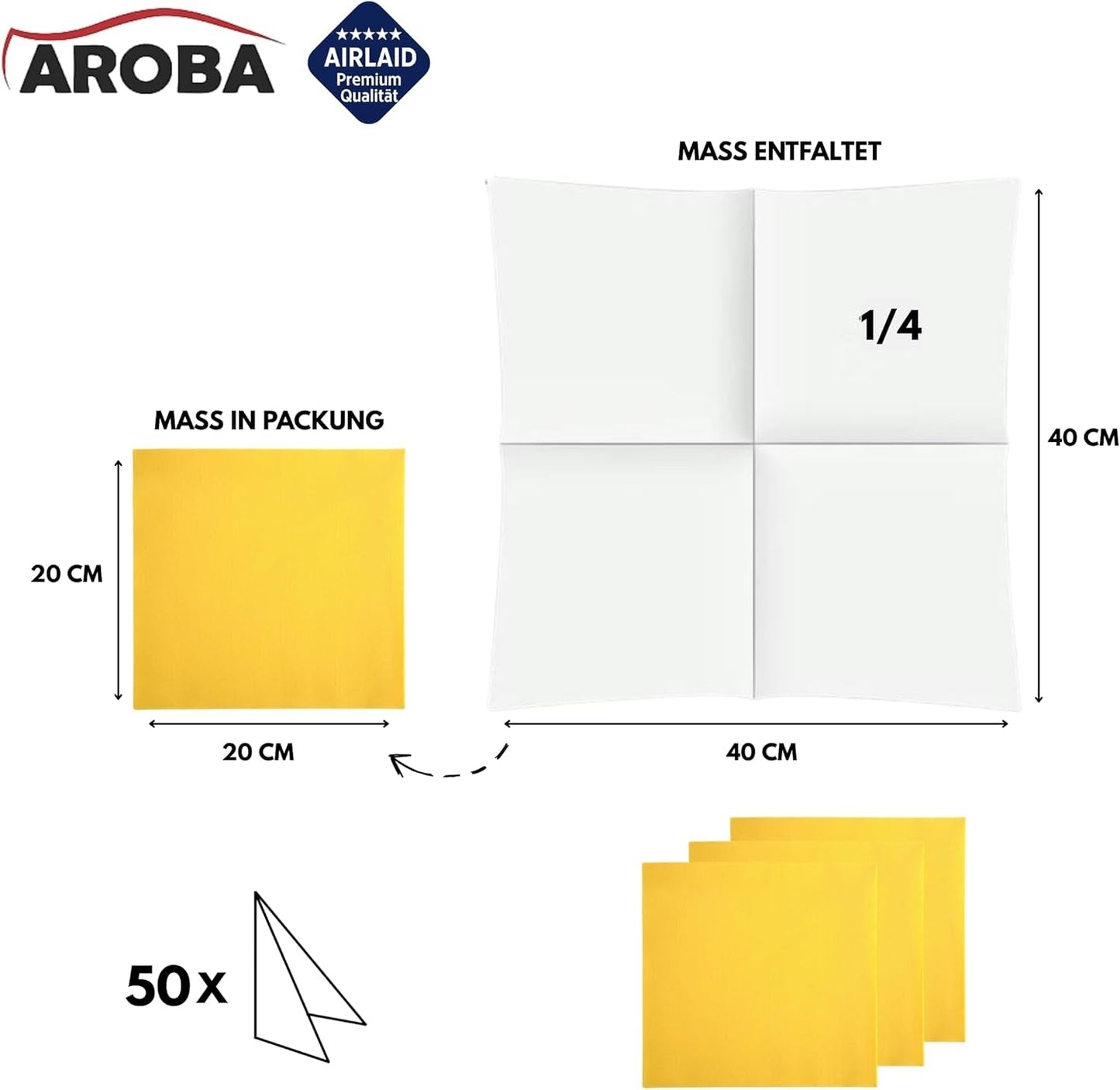 50 Aroba Airlaid servetter Textillook 19 FÄRGER 40X40 Cm 1/4-faldig högkvalitativ textillook Bröllopsservetter för jubileer Hotell Catering Helgdagar Jul Bröllop Rosa