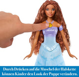 Mattel Disney Princess Ariel Doll, Inspirerad av filmen The Little Mermaid, Transformation: Mermaid-Man Toy, Mobile, Disney Presents, 3 Year Old Toys, HLX13 Naty Shop Dolls