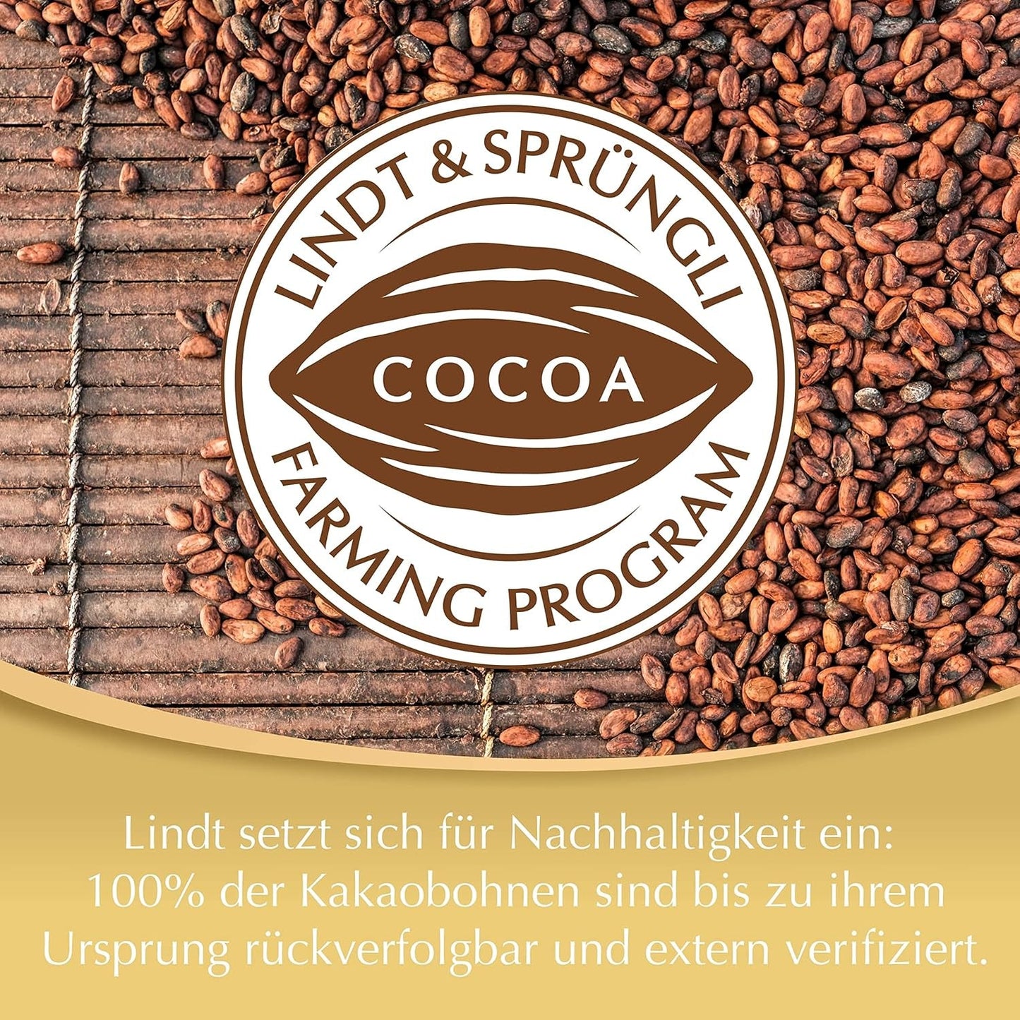 Färgglada Lindt Chocolate Easter Nest | 310 g | 8 x Mini Golden Bunnies, 26 x Lindor Mjölkchokladägg, 15 x Lindor Vita Chokladägg, 10 x Lindor Mörk Chokladägg | Påskchoklad | Gåva av choklad