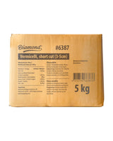 DIAMOND glasnudlar, korta mungbönor stärkelse glasnudlar, naturligt veganska och glutenfria - 1 x 5 kg