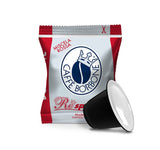 Caffè Borbone Respresso, Rote Kaffeemischung - 50 Kapseln - Kompatibel med Nespresso®* Haushalts-Espressomaschinen