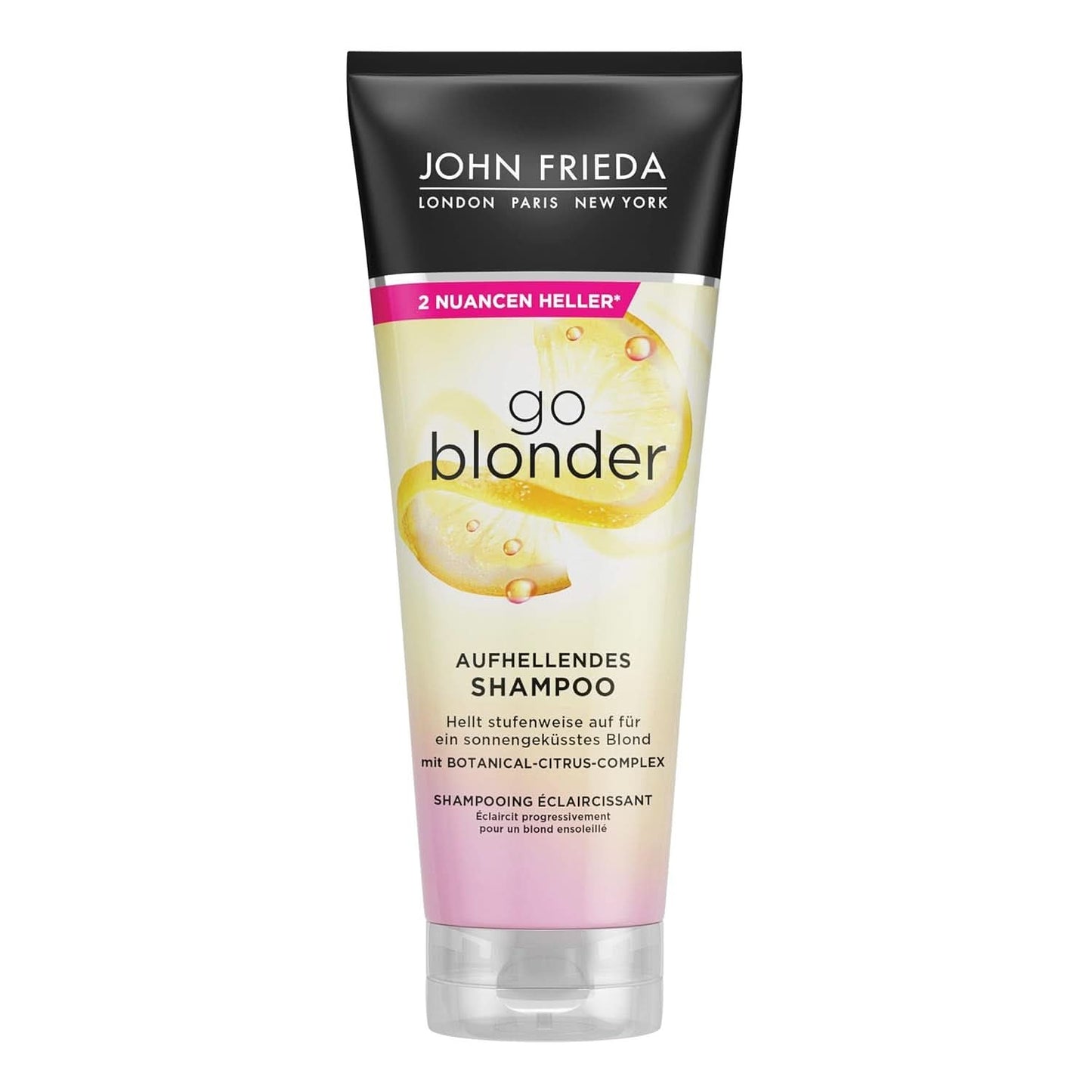 John Frieda Sheer Blonde Go Blonder schampo, 250 ml Dusch och bad Naty Shop 250 ml