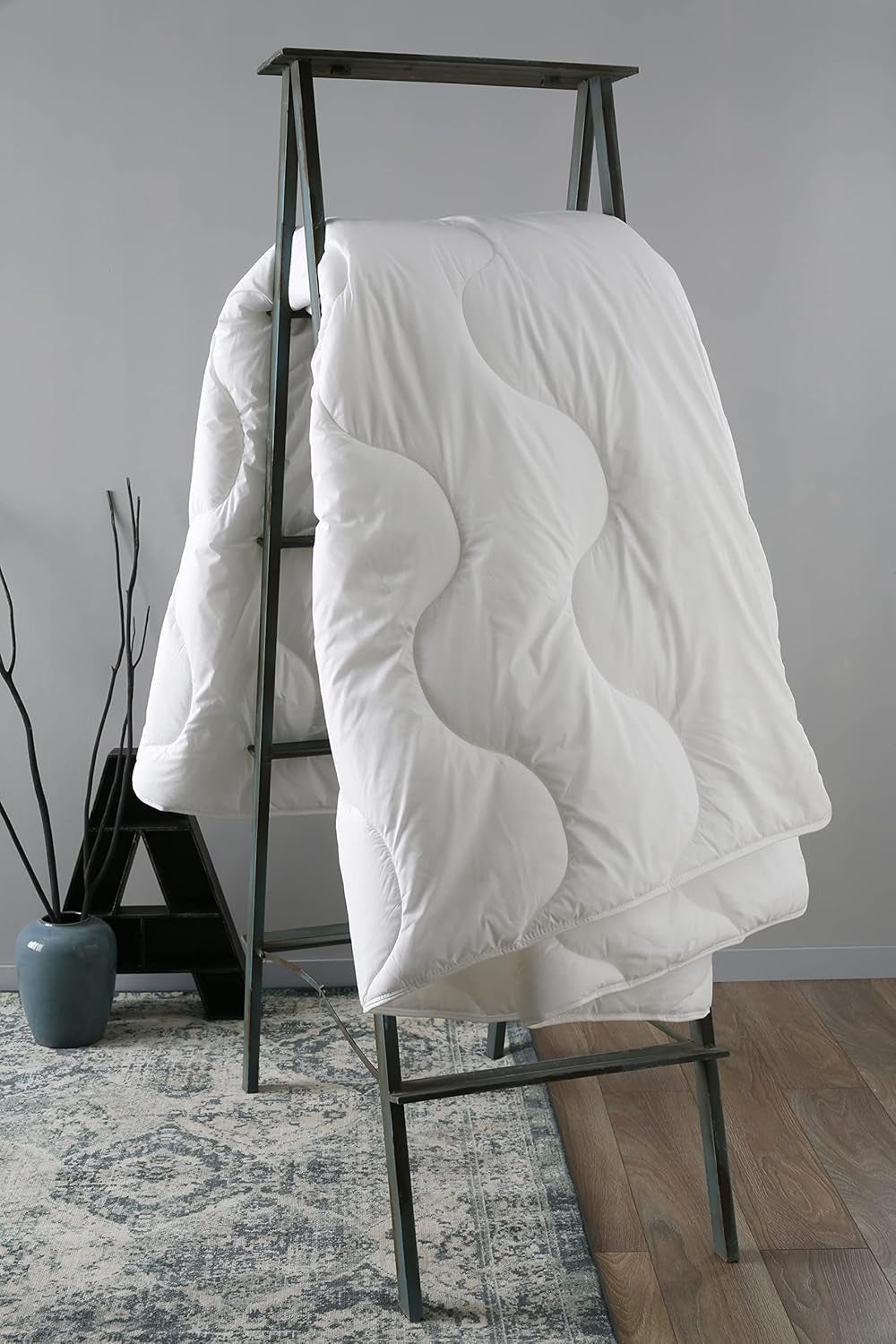 Maxiconfort Ultra täcke, varm syntetfiber, 260 X 240 cm, vita Täcken och täcken Naty Shop