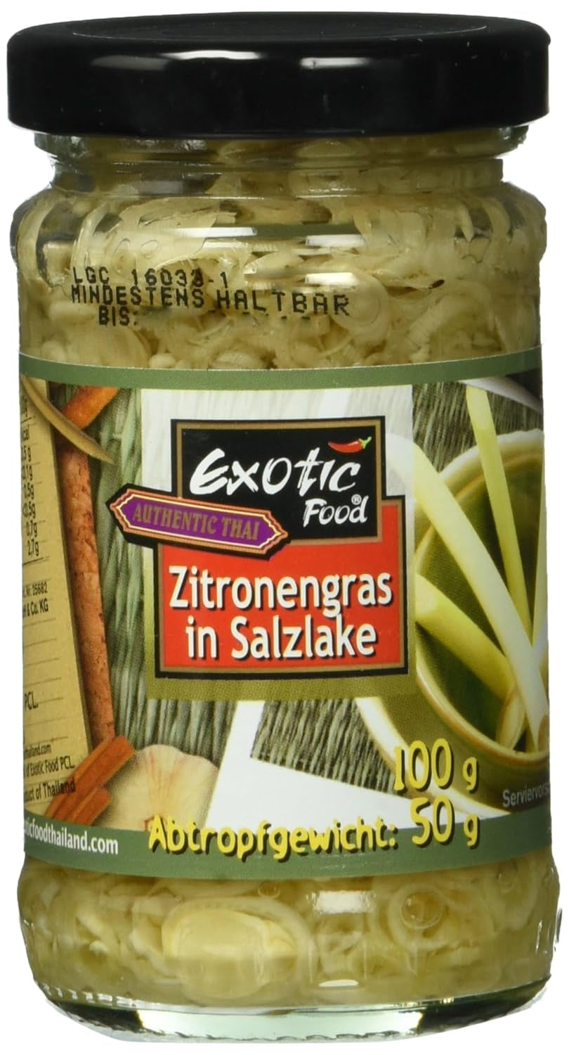 Citrongräs i saltlake, fint hackat, 6 st (6 x 100 g)