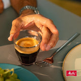 Melitta Mein Café Mild Roast, Hel Kaffee-Bohnen 1kg, ungemahlen, Kaffeebohnen für Kaffee-Vollautomat, milde Röstung, Stärke 3