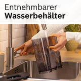 Bosch MyMoment TKA2M113 Filter Espressobryggare, 1,25L glaskaraff, 10-15 koppar, 40 minuters varmhållningsfunktion, Antidroppsystem, Roterande filterhållare, Löstagbar vattentank, 1200 Watt, Mattsvart