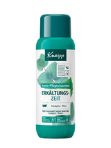 Kneipp Aroma Foam Bath Cold Season, badtillsats med naturliga eteriska oljor av eukalyptus och mynta, 400 ml Dusch och bad Naty Shop Single