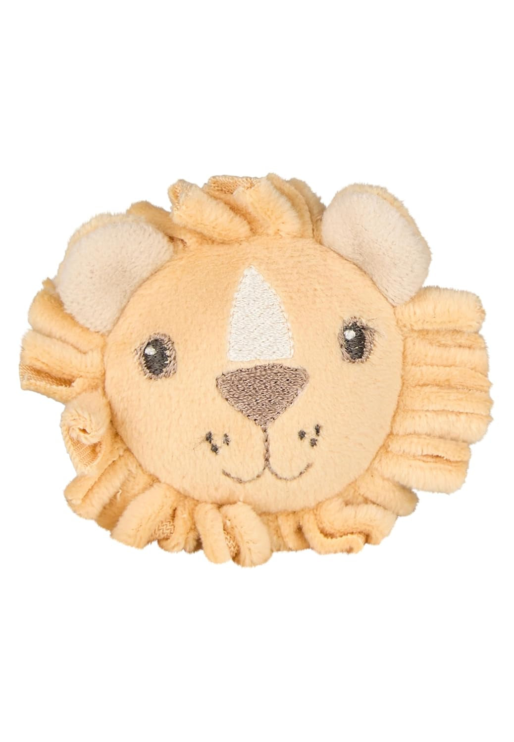 Sterntaler Lion Leo Rattle Arm - Mjuk leksak för bebisar med skallra och resårband - För bebisar att ta tag i och leka med - Perfekt present, Ochre Baby Toys Naty Shop