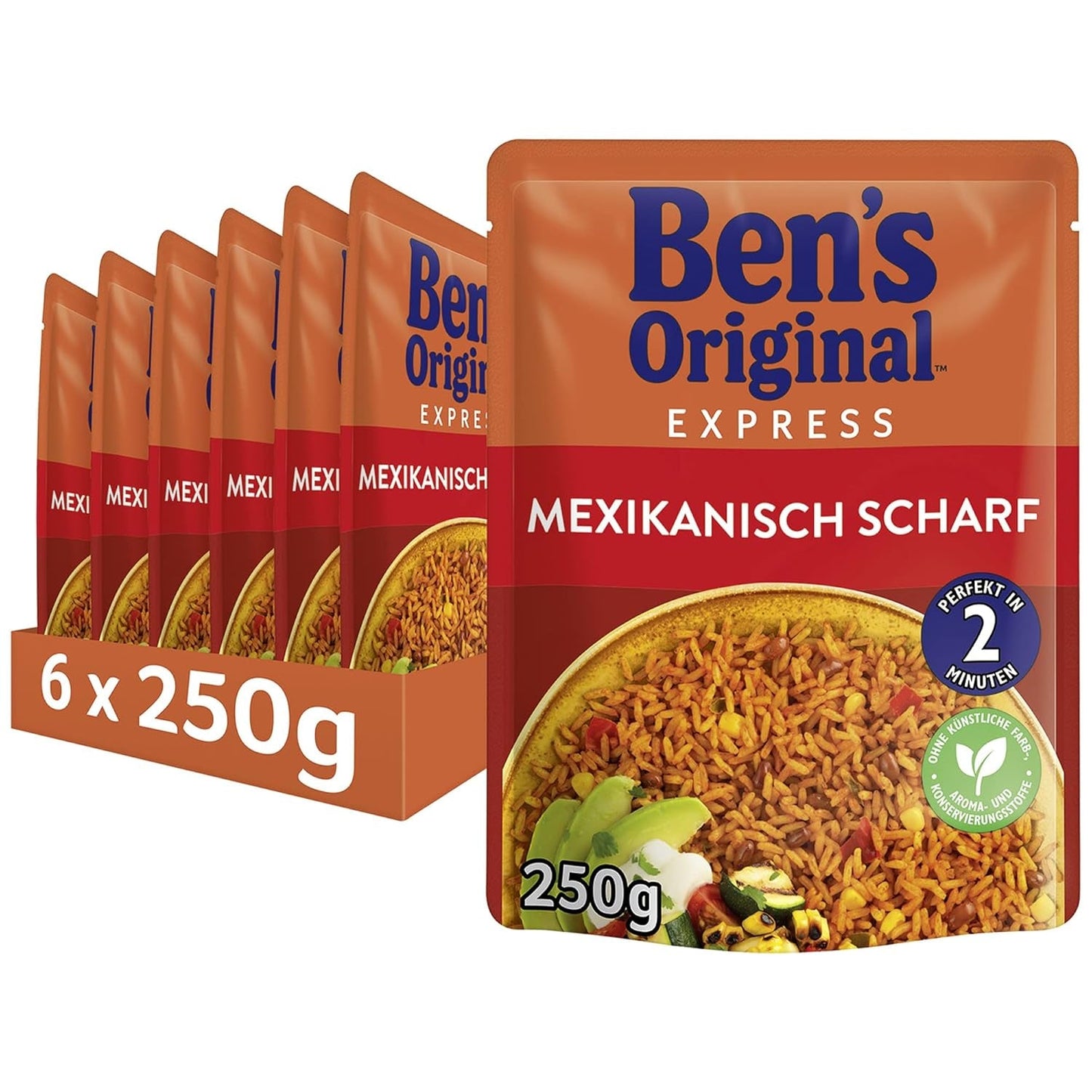 BEN'S ORIGINAL™ mexikanskt expressris 6 x 220 g