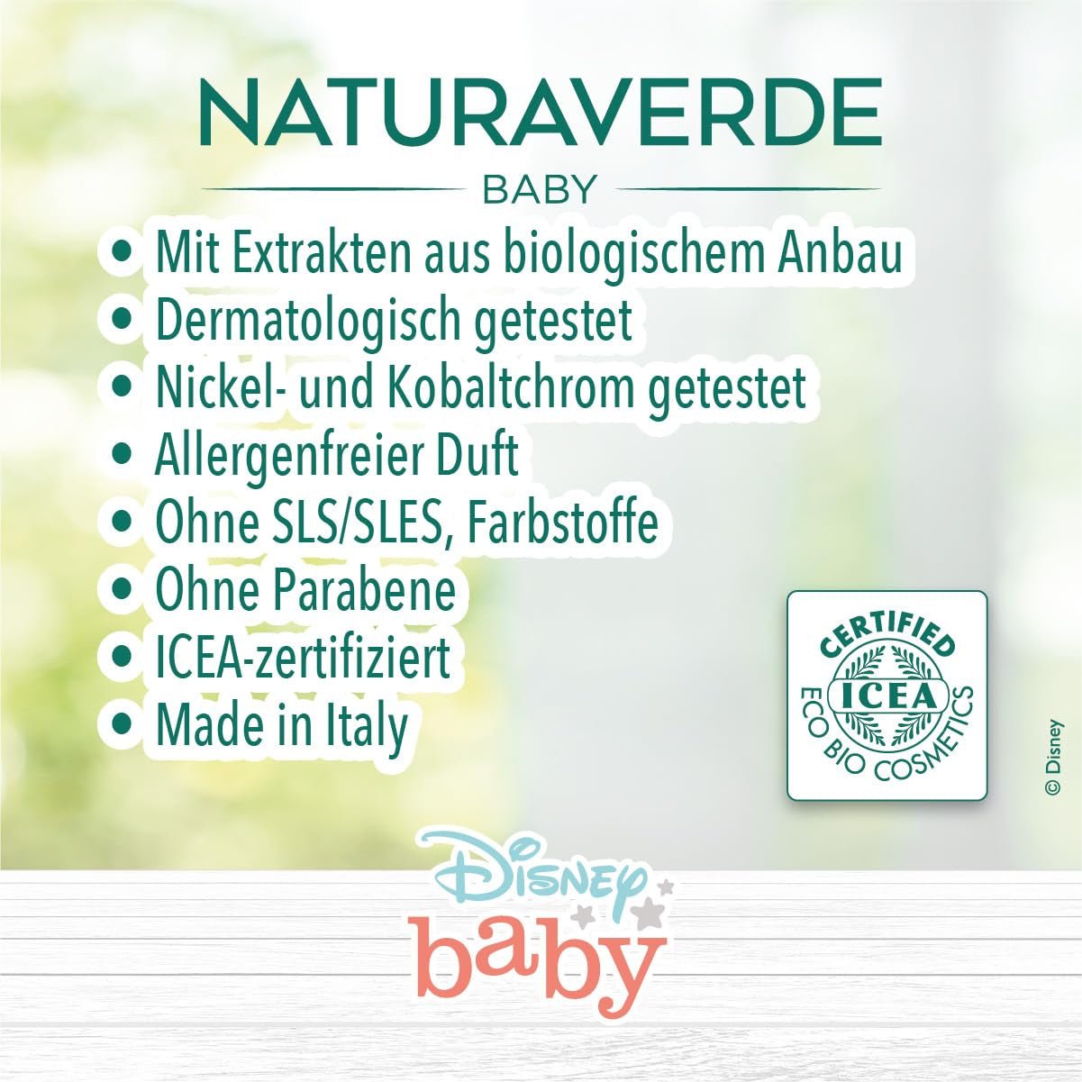 | Baby-BIO-Disney-Ultra Delicate schampo, 6x 200ml Barn - Bad och hudvård Naty Shop