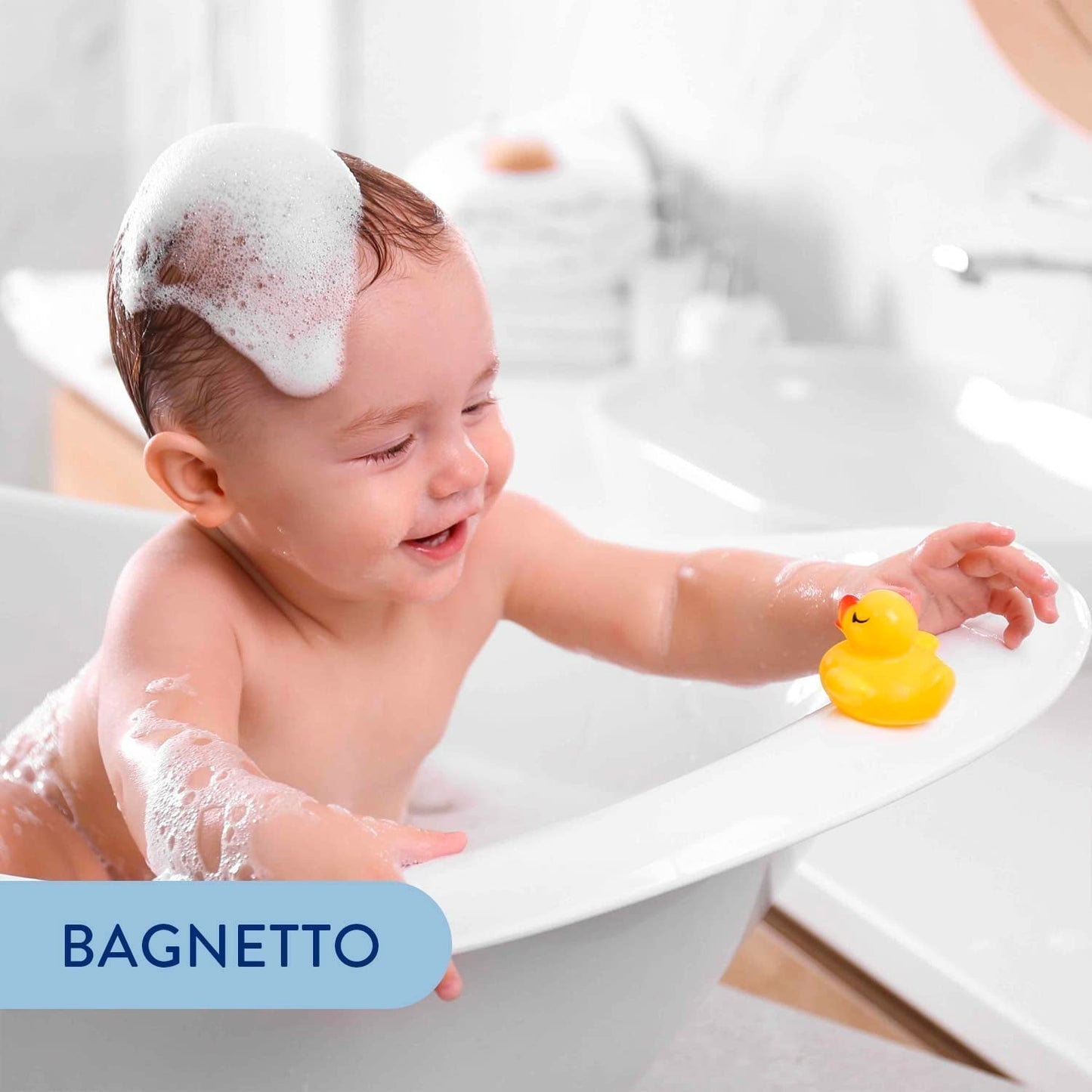 Babycoccole badschampo för spädbarn och barn, med lotusblomextrakt och naturliga ingredienser, för känslig hud, 250 ml Barn - Bath and Skincare Naty Shop