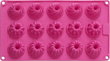 Birkmann, Easy Baking, Donutblech, Backform Für 6 Donuts, Mit Hochwertiger Antihaftbeschichtung, Ø 9 Cm, Mit Rezept, 881631 Formar och brickor för bakning Naty Shop 15Er Gugelhupfform