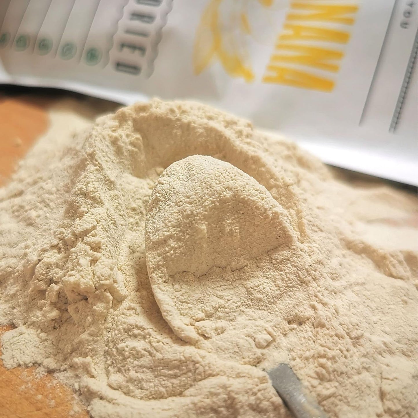 Frystorkade bananer i pulver | XL 300g Fruktpulver Frystorkat bananpulver | För smoothie, bakning, tårta | Frystorkad banan | Frystorkade frukter | ZingyZoo Banana Powder Naty Shop Dehydrerade produkter