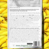 Frystorkade bananer | Paket 120g Torkade bananer utan socker | Frystorkad banan | Bananer med torkad frukt | Frystorkade färska bananer | Frystorkade bananskivor Naty Shop torkade produkter