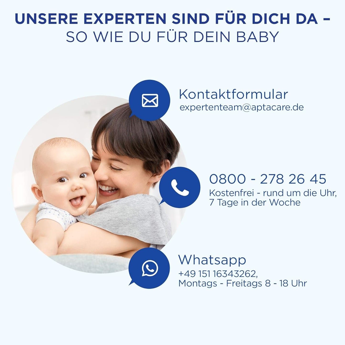 Aptamil Anti-Reflux - Komplett formel från födseln Kosthantering Kräkningar & uppstötningar Babymat Mjölkpulver 1 x 800g