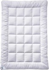 Billerbeck E22 Wash-Star UNO täcke - helårstäcke - 135 X 200 cm - fibertäcke - Magicfill® - ihåliga fibrer, 100 % polyester - med Eco Wash-Egg Quilts och täcken Naty Shop Medium (M) 135 X 200 Cm