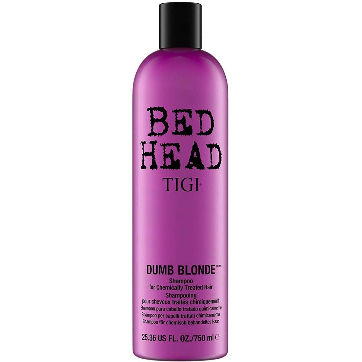 Bed Head av TIGI Dumb Blonde, schampo för kemiskt behandlat hår, 750 ml Dusch och bad Naty Shop
