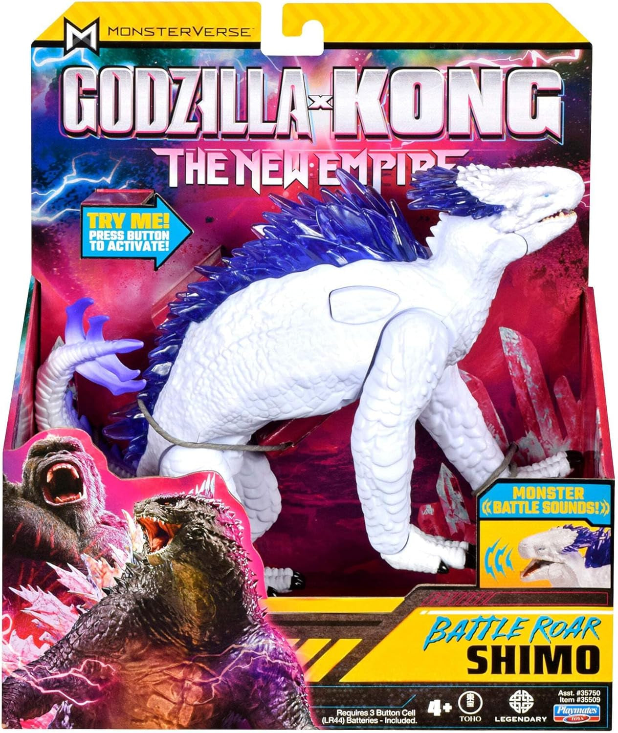 THE NEW EMPIRE - GODZILLA - KONG 18 Cm - Battle Charge Shimo Actionfigurer Naty Shop Standardtitel