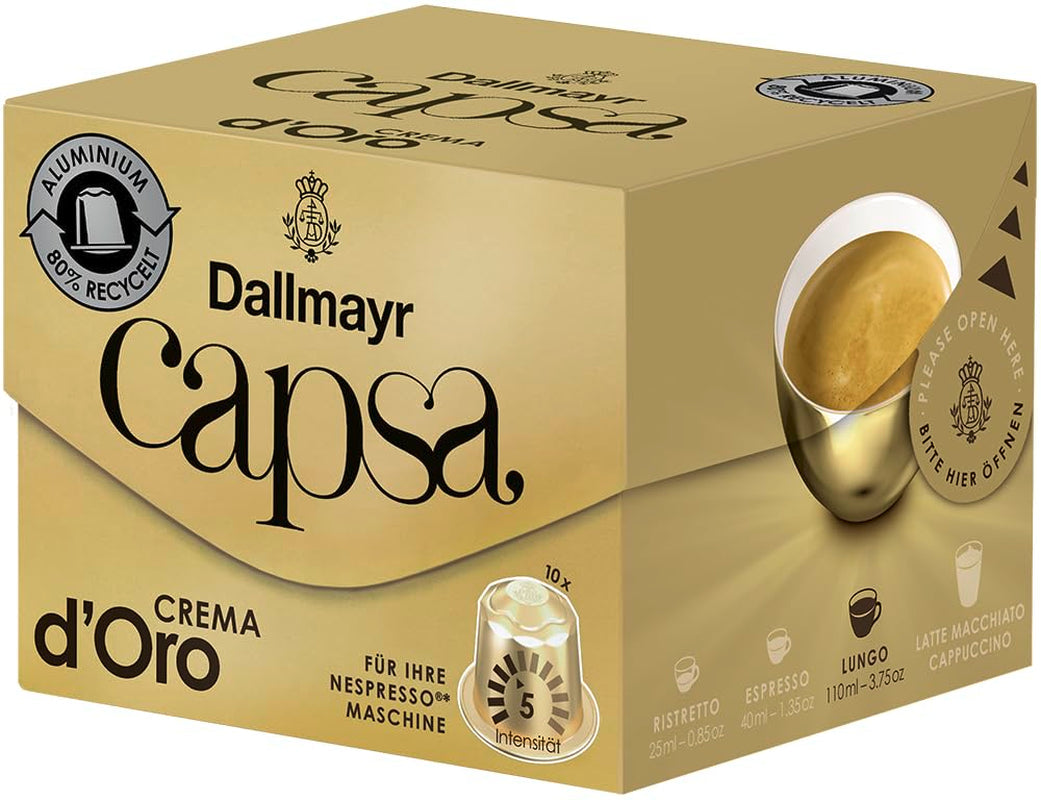 Longo Crema d´Oro Kapsel 10 kapslar