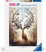 Ravensburger Puzzle 12000459 - The Magic Deer - 1000-bitars pussel för vuxna och barn från 14 år, rådjurspussel Puzzle Naty Shop