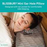 BLISSBURY mini öronkudde för personer med öronvärk Naty Shop standardkuddar