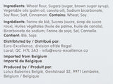 Lotus Biscoff | Original karamelliserade kex | Unik krispig smak | Vegan | Inga tillsatta smaker eller färger | 4 x 250g | 1 kg (paket med 2)