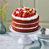 Funcakes Mix Für Red Velvet Cake, Glutenfrei: Einfach Zu Berübenen, Schön Weicher Und Fluffiger Kuchen Mit Leichtem Schokoladengeschmack, Perfekte Rote Farbe, 400G Mix för bakning och matlagning Naty Shop