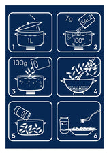 Pasta Barilla Collezione Fettuccine, (1 x 500 g) (förpackning med 3)
