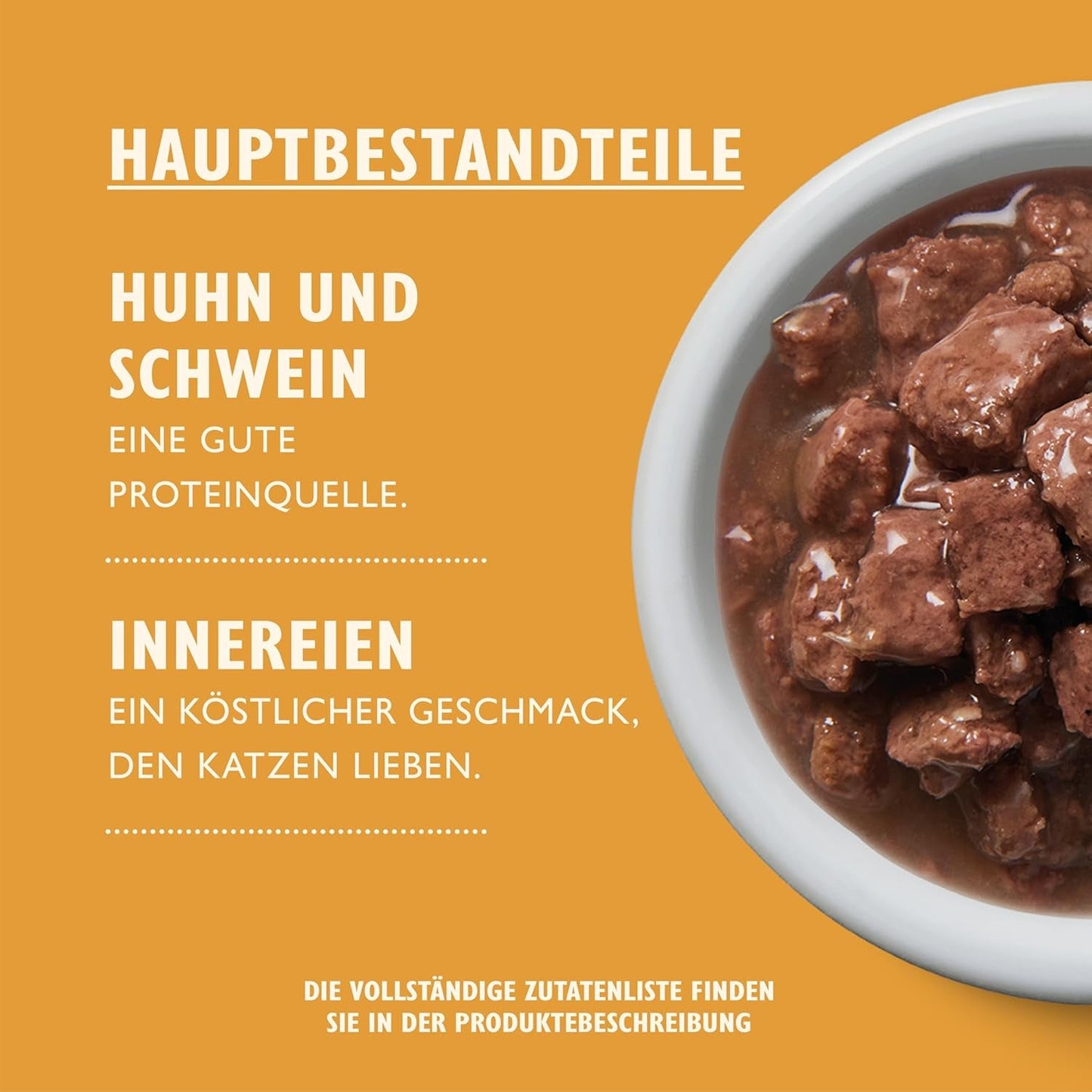 Lily's Kitchen blöt mat för vuxna katter, gjord med naturliga ingredienser, läckra bitar i sås, multipack, 8 lådor x 85 g