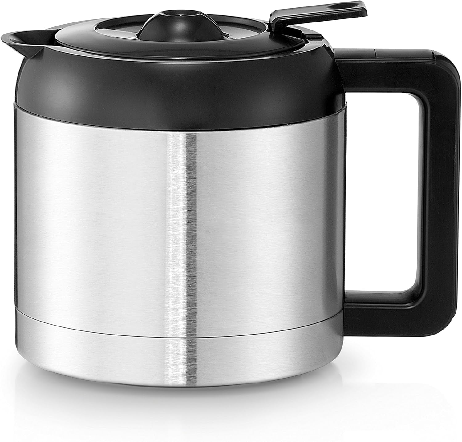 WMF Stelio Aroma espressomaskin med termos, filterkaffe, 8 koppar, anti-droppsystem, automatisk avstängning, 1000 W