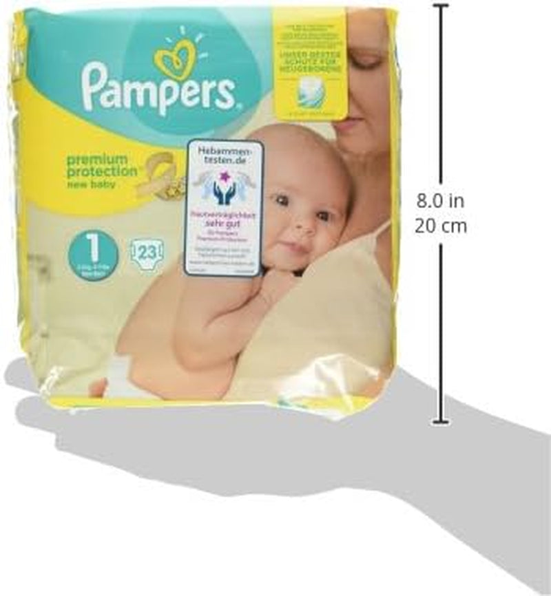 Pampers Premium Protection New Babyblöjor, storlek 1 (nyfödd), 22 st