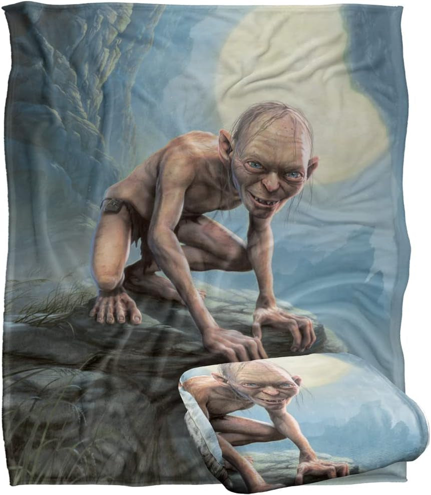 LORD of the RINGS Bekväm silkesfilt, supermjuk, 152 X 127 Cm sängar och filtar LOGOVISION Standardtitel
