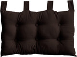 Täcke med 4 boblar, jute, 90 X 190 Cm, lera, 2007AGCHLJT090190, 90 X 190 Cm Täcken och täcken Naty Shop Mörkbrun