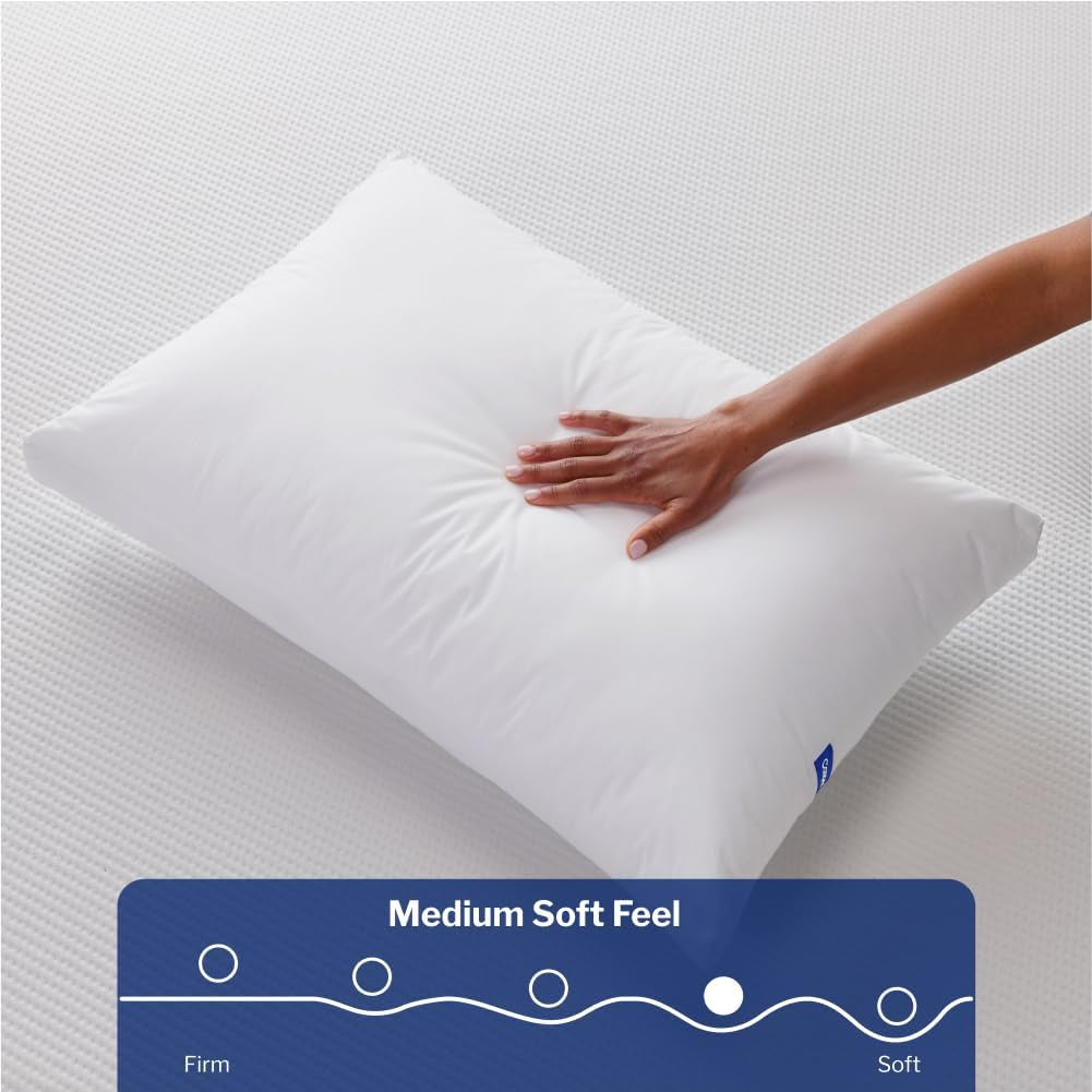 Casper Sleep Essential Kudde för att sova, King, White Naty Shop Standardkuddar