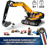 LEGO City Bandgrävmaskin, leksaksgrävare för barn från 8 år, byggleksak med grävmaskinsmodell, byggbar lastbil med tillbehör och 3 minifigurer 60420 Byggset Besuche den LEGO-Store