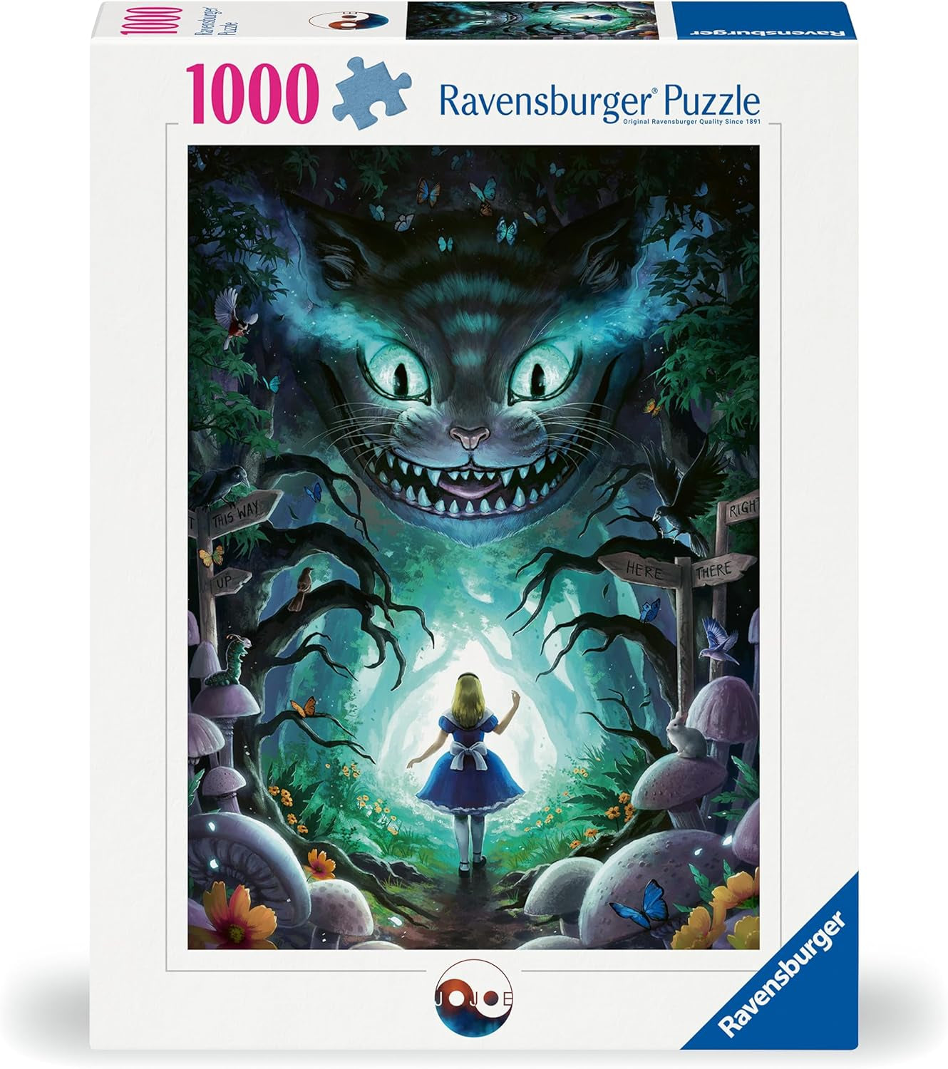 Ravensburger Puzzle 12000526 - Alice's Adventures - 1000-bitars pussel för vuxna och barn från 14 år, Puzzle Naty Shop