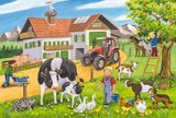 Schmidt Spiele 56216 Pussel för barn, 3X24 bitar Puzzle Naty Shop
