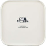 KitchenCraft Living Nostalgia set med 3 förvaringsburkar för te, socker och kaffe i presentförpackning, stål, antik kräm, 11 cm x 11 cm x 17 cm, vintageblå matförvaringslådor Naty Shop