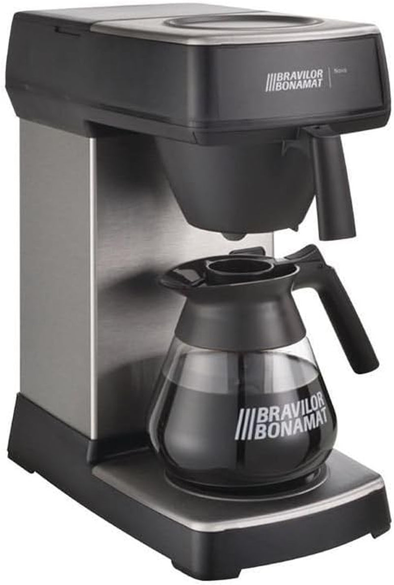 F454 Novo Espressomaskin, 1,5 L, Svart, 430 (H) x 205 (B) x 340 (D) mm