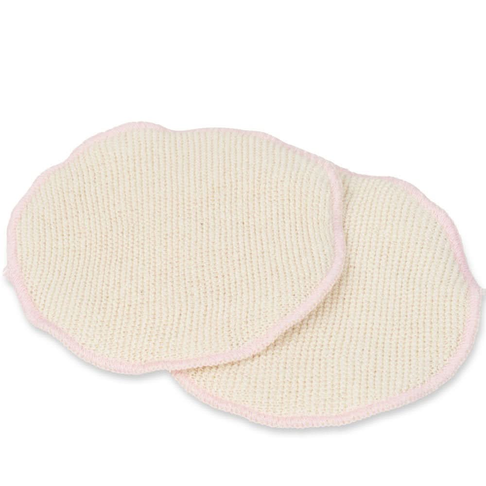 ELANEE Amningsskydd gjorda av sidenull (2 lager) - Handtvättbara amningsskydd - Skonsamma för mycket använda bröstvårtor Tillbehör Mat och amning Bebe Naty Shop