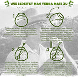Green Mate Green Orgánica Energy Guarana 500G | Ekologiskt Yerba Mate-te från Brasilien | Naturligt koffeininnehåll | Ekologiskt Mate-te