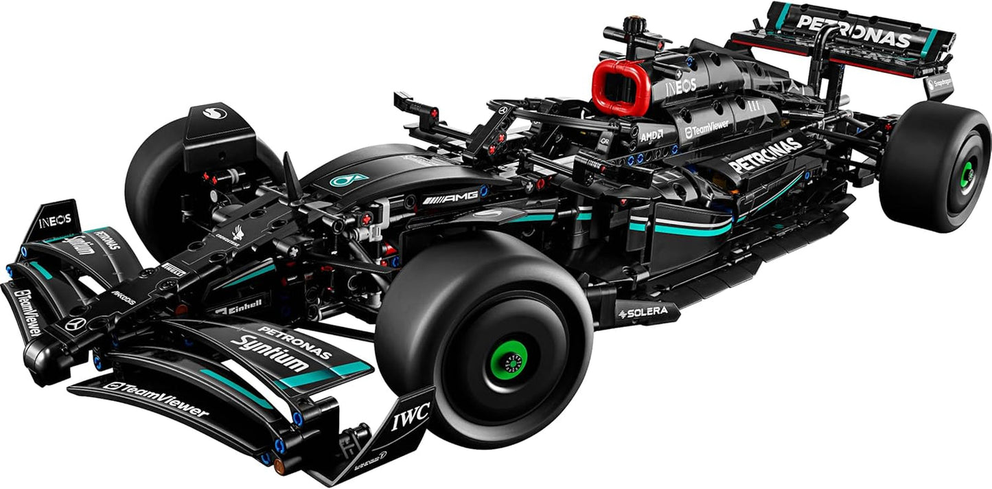 LEGO Technic Mercedes-Amg F1 W14 E Performance Set för vuxna, racerbilar, hem- eller kontorsföremål, Formel 1-presenter för män, kvinnor 42171 Byggset Besuche den LEGO-Store
