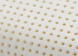 Ortopedisk nackstödskudde - Ekologisk Aloe - Aloe Vera Viskoelastisk kudde 14 cm Höjd 100 % bomullsöverdrag Visco-kudde - Memory Foam-kudde - Tillverkad i Italien Naty Shop Standardkuddar