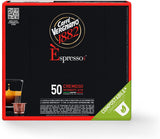 Caffè Vergnano 1882 - Èspresso Kompostierbare Kaffeekapseln, kompatibel med Nespresso, Cremoso (Creamy) - Packung Enthält 50 Kapseln