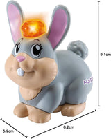 Vtech Tip Tap Baby Animals - Kanin - Interaktiv leksak med ljus och musik för fantasifulla rollspel - För barn 1-5 år Bebe Toys Naty Shop